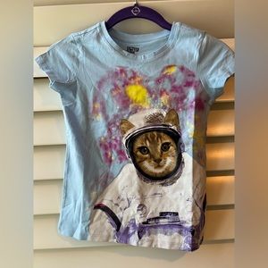 Spotted Zebra  - 4 Tee Shirt Bundle - NWOT - S/6-7 - Purple/Gray/LTBlue/DrBlue